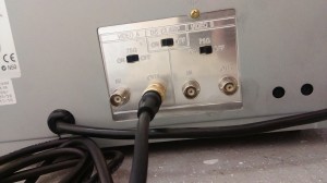 back of the cctv monitor